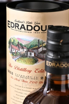 Edradour 10 years - виски Эдрадур 10 лет 0.7 л