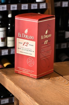 Rum El Dorado 12 years - ром Эль Дорадо 12 лет 0.7 л