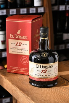 Rum El Dorado 12 years - ром Эль Дорадо 12 лет 0.7 л