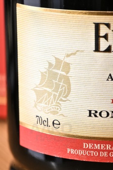 Rum El Dorado 12 years - ром Эль Дорадо 12 лет 0.7 л