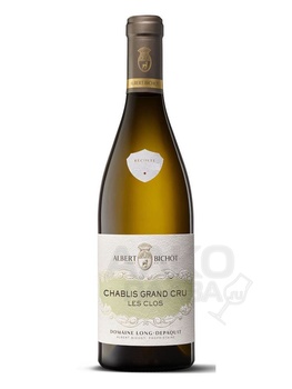 Alber Bichot Domaine Lon-Depac Grand Cru Chablis Le Clos - вино Альбер Бишо Домэн Лон-Депаки Гран Крю Шабли Ле Кло 0.75 л белое сухое 