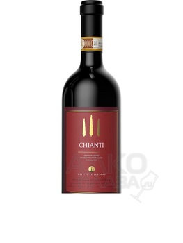 Piccini Tre Cipressi Chianti DOCG - вино Пичини Тре Чипресси Кьянти 0.75 л красное полусухое