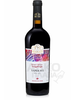 Chateau Manavi Saperavi - вино Шато Манави Саперави 0.75 л красное сухое