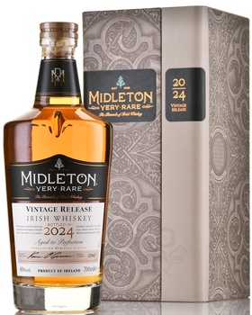 Midleton Very Rare Vintage Release - виски Мидлтон Вери Рар Винтаж Релиз 2024 год 0.7 л в п/у