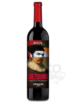 Torre Oria Mezquino Crianza Rioja DOC - вино Мезкино Крианса 0.75 л красное сухое