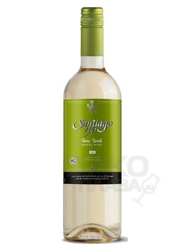 Undurraga Santiago 1541 White - вино Ундуррага Сантьяго 1541 0.75 л белое полусладкое