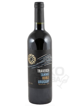 Traversa Tannat Roble - вино Траверса Таннат Робле 0.75 л красное сухое