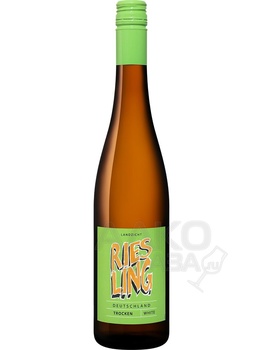 Zimmermann-Graeff & Muller Landzight Riesling - вино Циммерманн-Граефф & Мюллер Ландскнехт Рислинг 0.75 л белое сухое