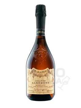 Grande Alberone Moscato Dolce - игристое сладкое вино Гранде Альбероне Москато Дольче 0.75 л