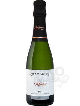 Champagne Morize Reserve Brut - шампанское Мориз Резерв Брют 0.375 л белое брют