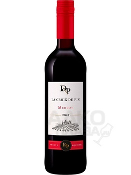 Vina Casa Solis La Croix du Pin Merlot DO - вино Винья Каса Солис Ля Круа дю Пэн Мерло 0.75 л красное сухое