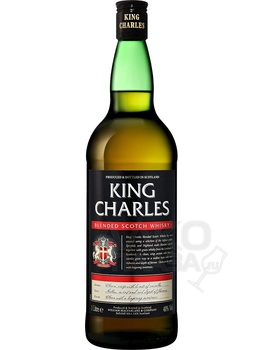 King Charles Blended Scotch Whisky - виски Кинг Чарльз Блендед 1 л