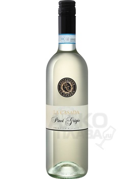 Botter La Casada Pinot Grigio Delle Venezie DOC - вино Боттер Ла Казада Пино Гриджо Делле Венецие 0.75 л белое сухое