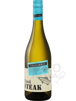 Good Steak Chardonnay - вино Гуд Стейк Шардоне 0.75 л белое сухое