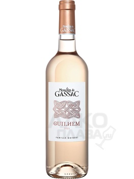 Moulin de Gassac Guilhem Pays d’Herault IGP - вино Мулен де Гассак Гилем Пэй д’Эро 0.75 л розовое сухое