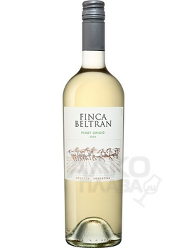 Finca Beltran Pinot Grigio Mendoza - белое вино Финка Бельтран Пино Гриджо Мендоса 0.75 л