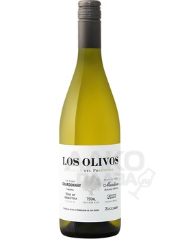 Zuccardi Los Olivos Chardonnay -  вино Зуккарди Лос Оливос Шардоне 0.75 л белое сухое