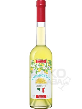 Maestro Italiano Limoncello - лимончелло Маэстро Итальяно 0.5 л