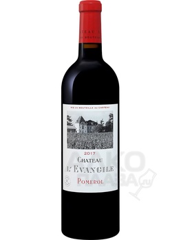 Chateau L’Evangile Pomerol AOC - вино Шато Л’Эванжиль Помероль 2017 год 0.75 л красное сухое