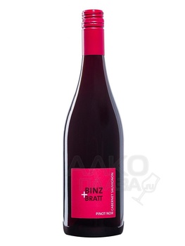 Binz+Bratt Pinot Noir Cabernet Sauvignon - вино Бинц+Братт Пино Нуар Каберне Совиньон 0.75 л красное сухое