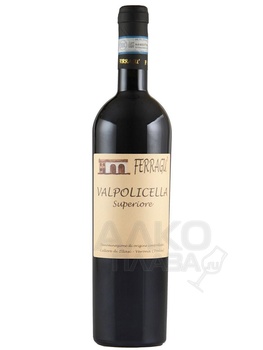 Ferragu Valpolicella Superiore - вино Феррагу Вальполичелла Супериоре 0.75 л красное сухое
