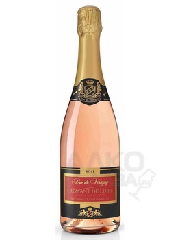 Cremant de Loire Duc de Versigny Rose dry sparkling wine - вино игристое Креман де Луар Дюк де Версиньи Розе сухое 0.75 л
