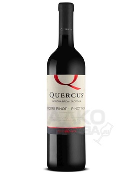 Klet Brdah Gorishka Brdah Kverkus Pinot Noir - вино Клет Брда Горишка Брда Квэркус Пино Нуар 0.75 л красное сухое