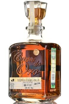 Gran Cava De Oro Extra Anejo - текила Гран Кава Де Оро Экстра Аньехо 0.75 л