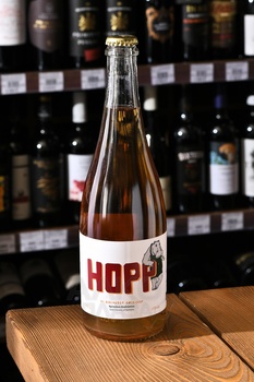 Finca Parera HOPP Salvatge Ancestral - вино игристое Финка Парера ХОПП Сальватж Ансестраль 0.75 л белое экстра брют