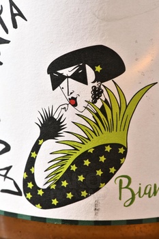 La Spettinata Bianca - вино игристое Ла Спетината Бьянка 0.75 л белое экстра брют