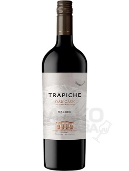 Trapiche Oak Cask Malbec - красное сухое вино Оук Каск Трапиче Мальбек 0.75 л