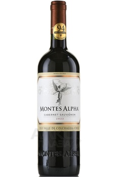 Montes Alpha Cabernet Sauvignon - вино Монтес Альфа Каберне Совиньон 0.75 л красное сухое