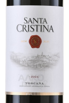 Santa Cristina Toscana IGT - вино Санта Кристина Тоскана ИГТ 0.75 л красное сухое