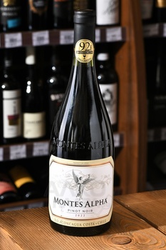 Montes Alpha Pinot Noir - вино Монтес Альфа Пино Нуар 0.75 л красное сухое