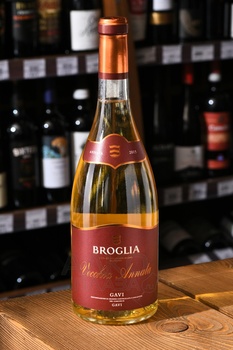 Broglia Gavi Vecchia Annata Gavi del Comune di Gavi - вино Бролья Веккья Анната Гави дель Комуне ди Гави 0.75 л белое сухое