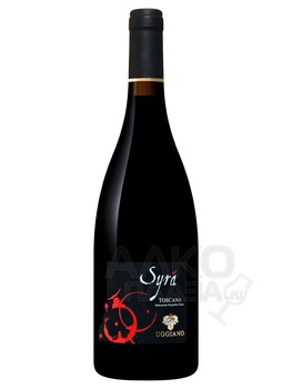 Uggiano Syra Toscana IGT - вино Уджиано Сира Тоскана 0.75 л красное сухое