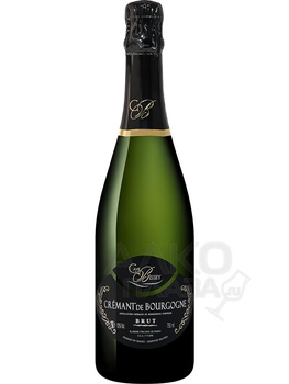 Cave de Bissey Cremant de Bourgogne AOC Brut - игристое вино Кав де Биссе Креман де Бургонь АОС Брют 0.75 л