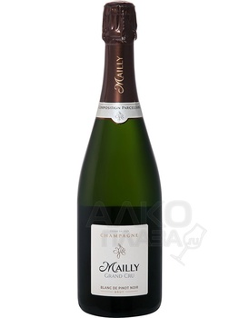 Mailly Grand Cru Blanc de Pinot Noir Champagne AOC - шампанское Майи Гран Крю Блан де Пино Нуар Шампань AOC 0.75 л