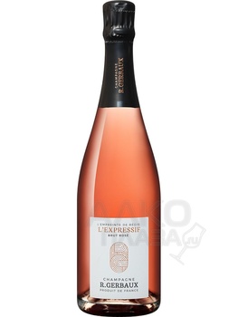R. Gerbaux LExpressif Champagne AOC Brut Rose - шампанское Р. Жербо ЛЭкспрессиф Шампань AOC Брют Розе 0.75 л