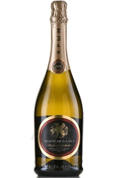 Вино игристое Золотая Балка полусладкое белое 0.75 л