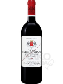 Chateau Chapelle dAlienor by La Gaffeliere Bordeaux Superieur AOC - вино Шато Шапель дАльенор бай Ля Гаффельер Бордо Сюперьор АОС 0.75 л