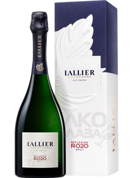 Lallier R016 Brut Champagne AOC  (gift box) - шампанское Лаллье R016 Брют Шампань АОС 0.75 л в подарочной упаковке