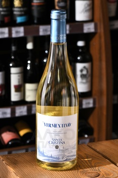 Santa Cristina Vermentino Toscana IGT - вино Санта Кристина Верментино Тоскана ИГТ 0.75 л белое сухое