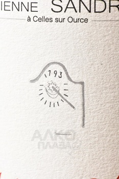 Etienne Sandrin A Travers Celles Champagne AOC - шампанское Шампань Этьен Сандран А Травер Селье АОС 0.75 л белое экстра брют