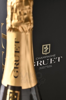 Gruet Selection - шампанское Грюэ Селексьон 0.75 л белое брют в п/у