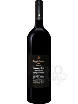 Poggio Antico Brunello di Montalcino Riserva DOCG - вино Поджио Антико Брунелло ди Монтальчино Ризерва 1.5 л красное сухое