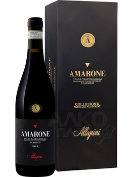 Allegrini Amarone della Valpolicella Classico DOCG - вино Аллегрини Амароне делла Вальполичелла Классико 2013 год 0.75 л красное сухое в п/у