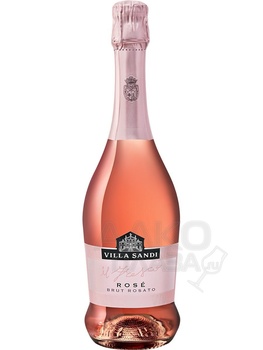 Il Fresco Rose Brut Villa Sandi - розовое игристое вино Иль Фреско Розе Брют Вилла Санди 0.75 л