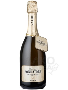 Cuvée del Fondatore Valdobbiadene Prosecco Superiore - игристое вино Кюве дель Фондаторе Вальдоббьядене Просекко Супериоре белое 0.75 л