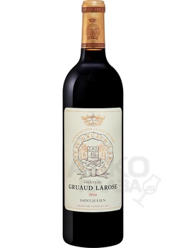 Chateau Gruaud Larose Saint-Julien AOC - вино Шато Грюо Лароз Сен-Жюльен 2016 год 0.75 л красное сухое